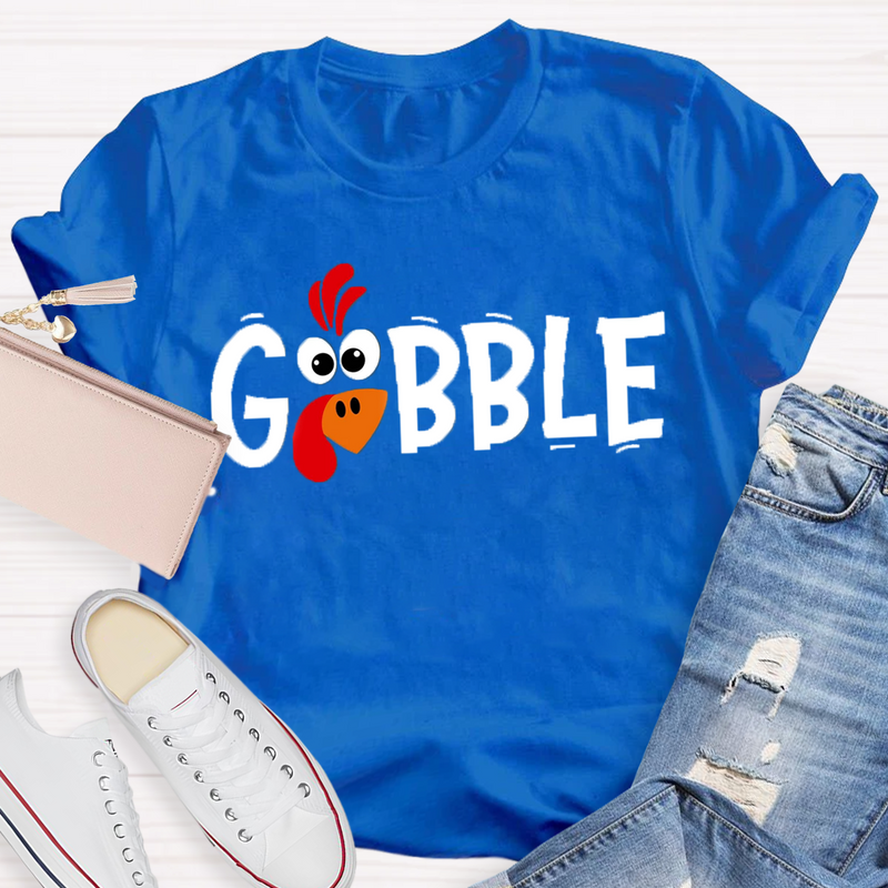 Thanksgiving Gobble Turkey T-Shirt
