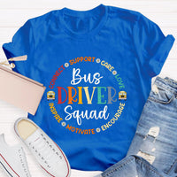 Bus Driver Squad Teacher T-Shirt