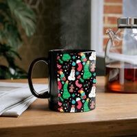 Rude Adult Christmas Coffee Mug, Naughty Penis Snowman Ceramic Mug, Sarcastic Holiday Coffee Cup, Humorous White Elephant Secret Santa Present