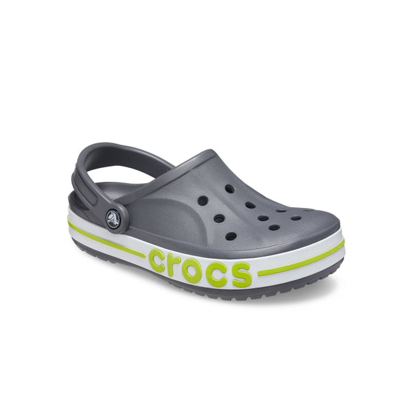 Giày Clog Unisex Crocs Bayaband - Slate Grey/Lime Punch