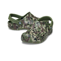 Baya Seasonal Printed Clogs - Army Green / Multi