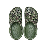 Baya Seasonal Printed Clogs - Army Green / Multi