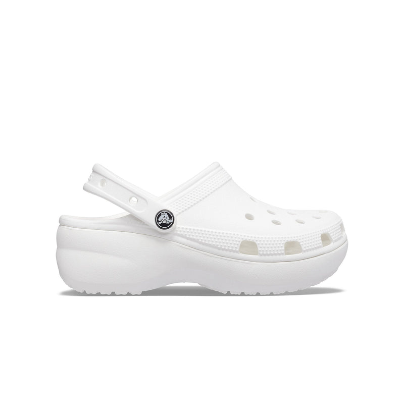 Classic Platform Clogs - White