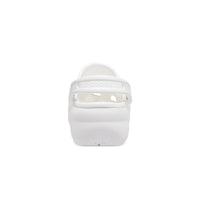 Classic Platform Clogs - White