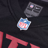 Atlanta Falcons Chris Lindstrom Nike Black Team Game Jersey