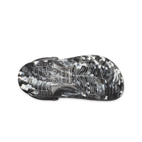 Baya Marbled Clogs - Black / White