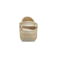 Classic Platform Glitter Clogs - Champagne