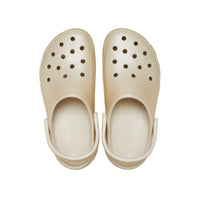 Classic Platform Glitter Clogs - Champagne