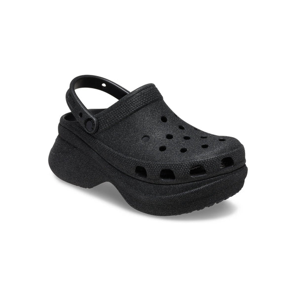 Giày Clog Nữ Crocs Bae Glitter - Black