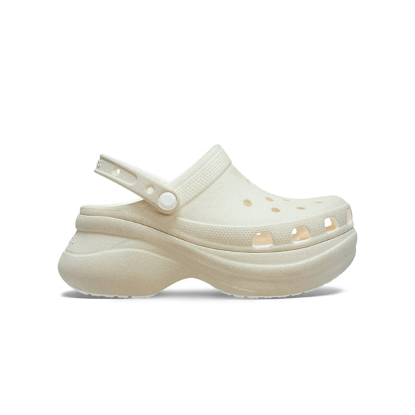 Giày Clog Nữ Crocs Bae Glitter - Chalk