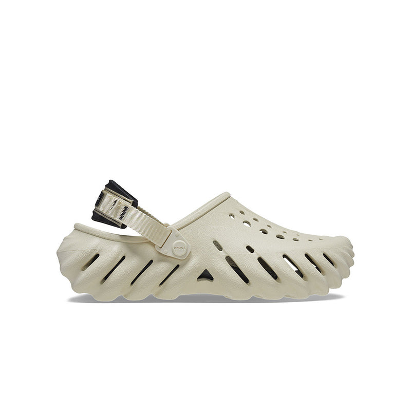 Echo Clogs - Bone / Black