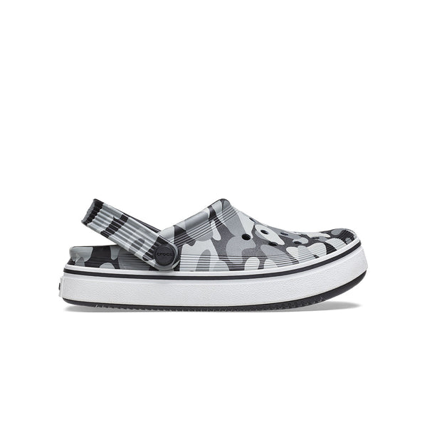 Giày Clog Trẻ Em Crocs Toddler Off Court Camo Redux - Black