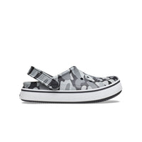 Toddlers' Off Court Camo Redux Clogs - Black / White