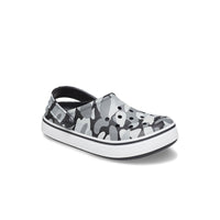 Toddlers' Off Court Camo Redux Clogs - Black / White