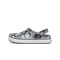 Toddlers' Off Court Camo Redux Clogs - Black / White