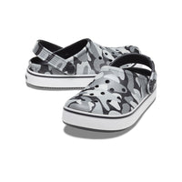 Toddlers' Off Court Camo Redux Clogs - Black / White