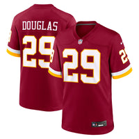 Washington Commanders Rasul Douglas Burgundy Team Game Jersey