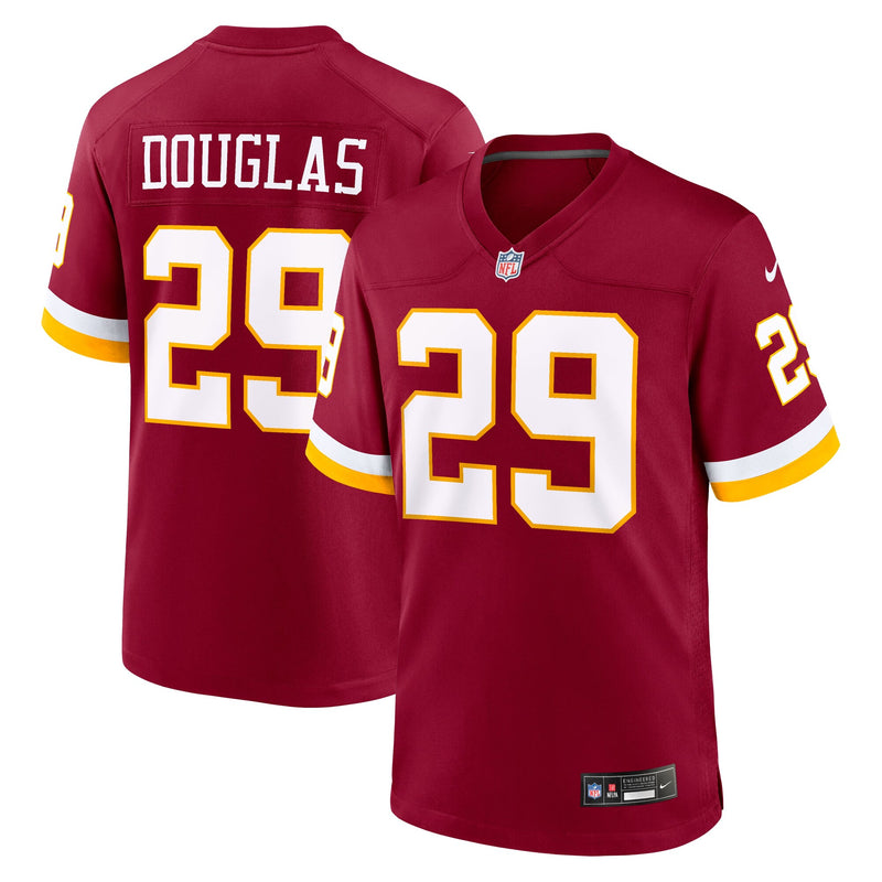 Washington Commanders Rasul Douglas Burgundy Team Game Jersey