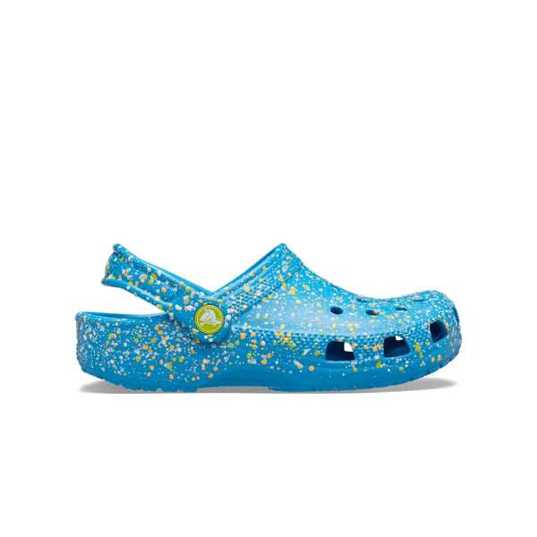 Giày Clog Trẻ Em Crocs Classic Paint Splatter - Marina