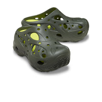 Caged Clogs - Dusty Olive