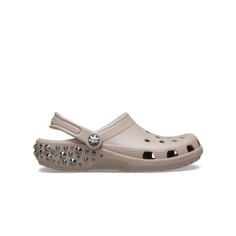 Classic Studded Clogs - Taupe
