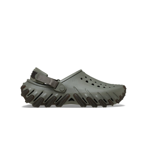 Giày Clog Unisex Crocs Echo Gum RO - Galactic Grey