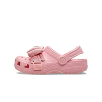 Kids' Classic Bow Clogs - Powder Pink