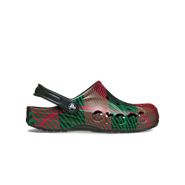 Giày Clog Unisex Crocs Baya Holiday Graphic - Kelly Green