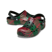 Baya Holiday Graphic Clogs - Kelly Green