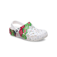 Baya Holiday Graphic Clogs - White / Multi