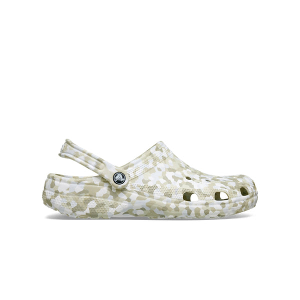Giày Clog Unisex Crocs Classic Confetti - Summit White