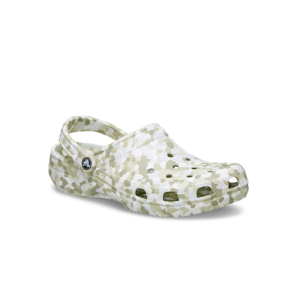 Giày Clog Unisex Crocs Classic Confetti - Summit White
