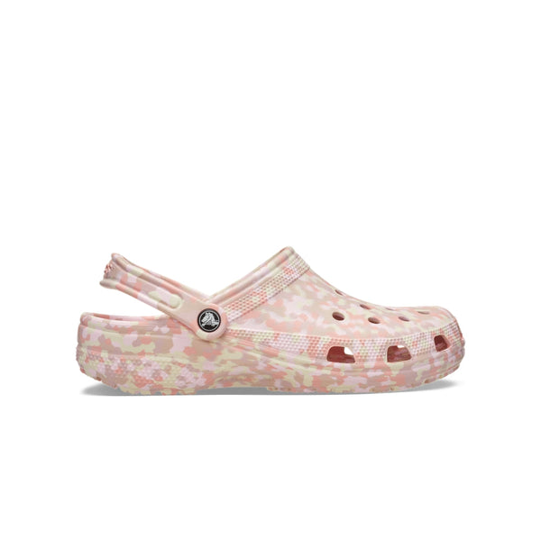 Giày Clog Unisex Crocs Classic Confetti - Pink Milk