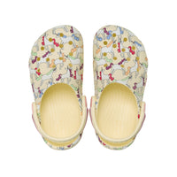 Toddlers' Classic Unicorn Graphic Clogs - Yellow Light