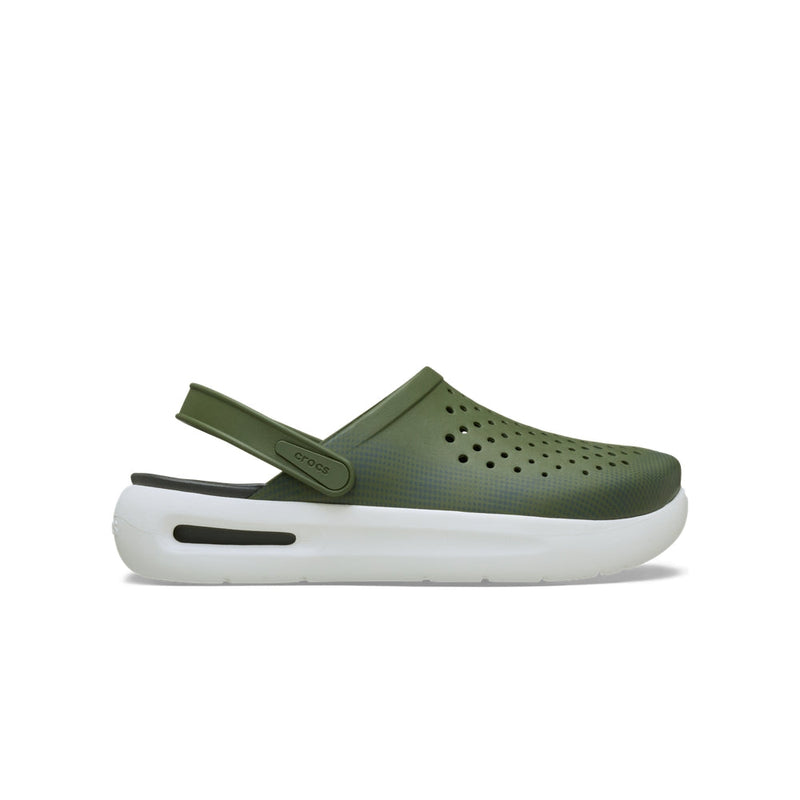InMotion Graphic Clogs - Army Green