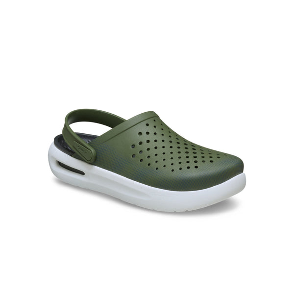 Giày Clog Unisex Crocs InMotion Graphic - Army Green