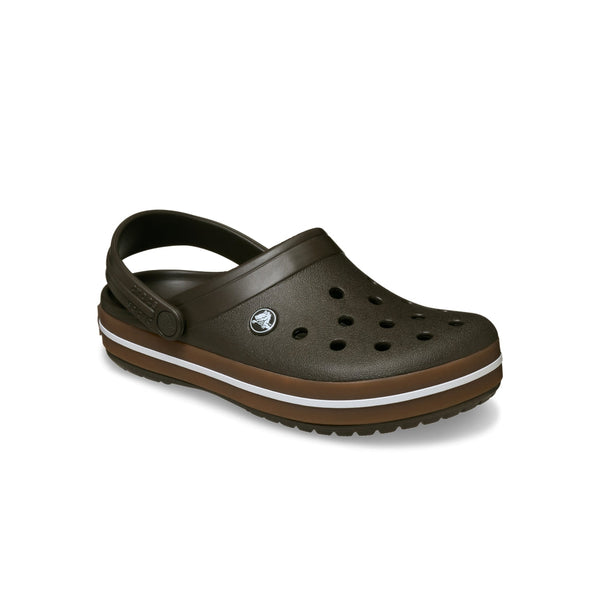 Giày Clog Unisex Crocs Crocband Gum - Dark Cocoa