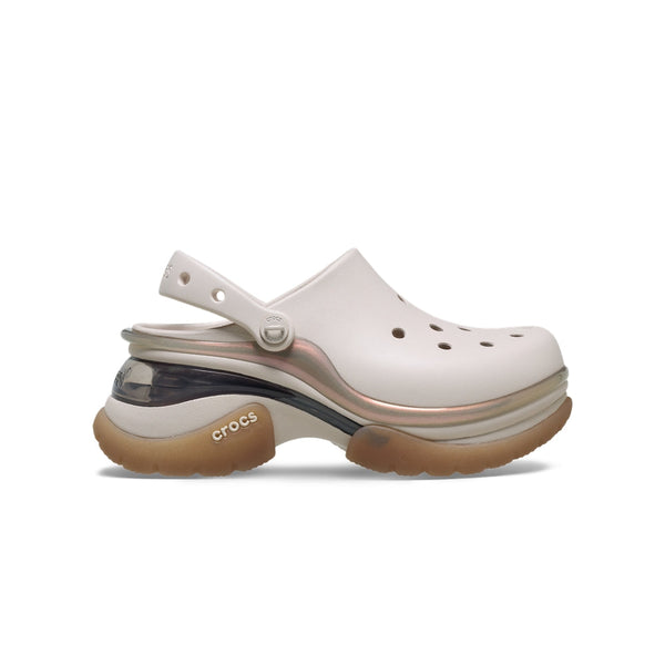 Giày Clog Nữ Crocs Super Bae - Cocoa Cream