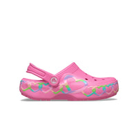 Kids' Classic Heart Lights Clogs - Pink