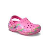 Toddlers' Classic Heart Lights Clogs - Pink Lemonade