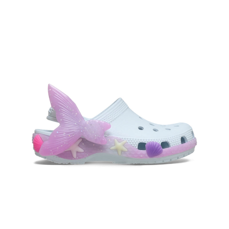 Toddlers' Classic Iam Color Change Mermaid Clogs - Vapor Ice