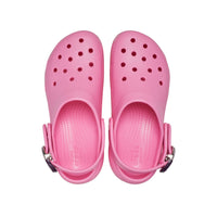 Classic Platform Dipped Buckle Clogs - Pink
