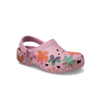 Classic Retro Summer Clogs - Mauve