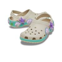 Kids' Classic Sea Sparkle Shaker Clogs - Frappé