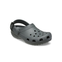 Classic Enamel Buckle Clogs - Carbon