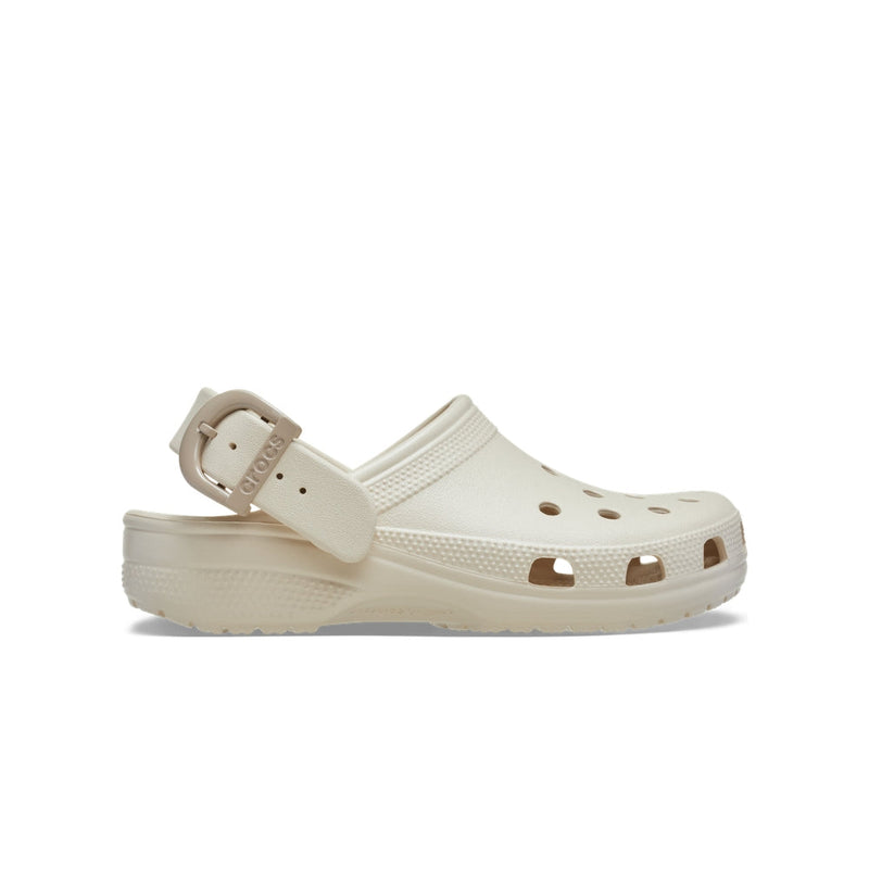 Classic Enamel Buckle Clogs - Frappé