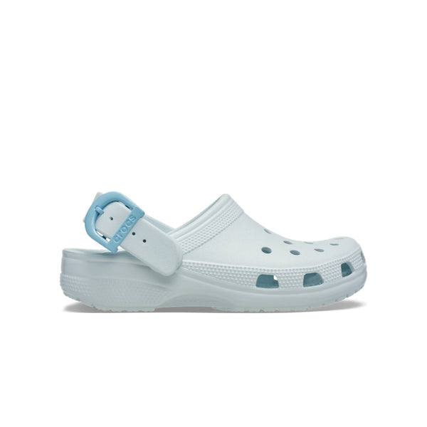 Giày Clog Unisex Crocs Classic Enamel Buckle - Vapor Ice