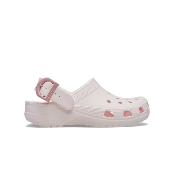Giày Clog Unisex Crocs Classic Enamel Buckle - Bubble Ice
