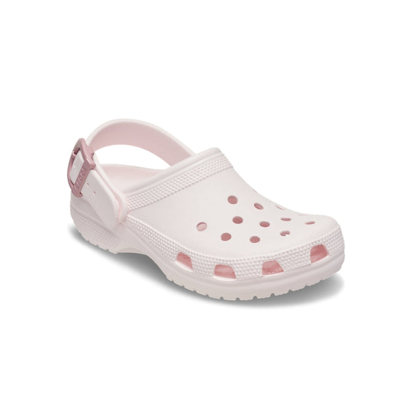 Giày Clog Unisex Crocs Classic Enamel Buckle - Bubble Ice