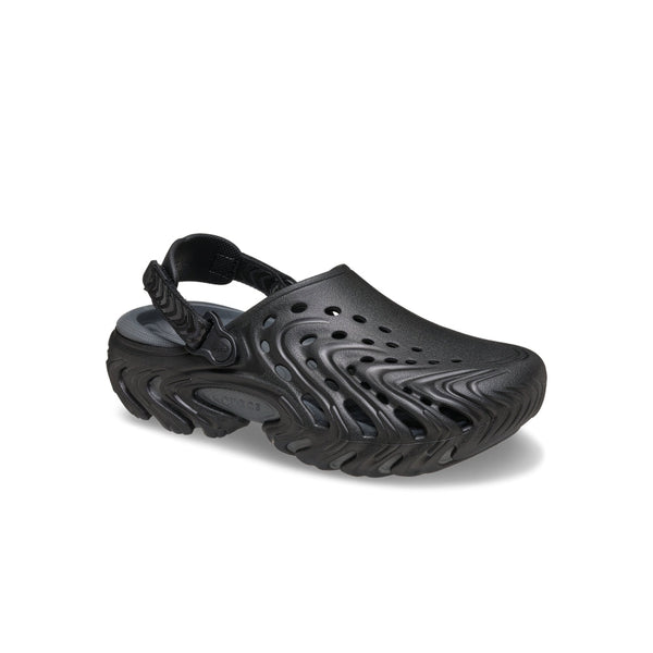 Giày Clog Unisex Crocs Echo II Chrome - Black Chrome